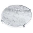 Waterdale Collection: Lucite Seder Plate - Agate