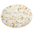 Waterdale Collection: Lucite Seder Plate - Floral Bird