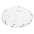 Waterdale Collection: Lucite Seder Plate - Hemstitch