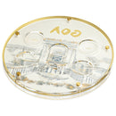 Waterdale Collection: Lucite Seder Plate Bais Hamikdash - Painted