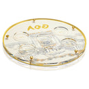 Waterdale Collection: Lucite Seder Plate Bais Hamikdash - Painted