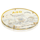 Waterdale Collection: Lucite Seder Plate Bais Hamikdash - Painted