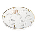 Waterdale Collection: Lucite Seder Plate - Regal