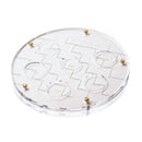 Waterdale Collection: Lucite Seder Plate - Woven