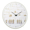 Waterdale Collection: Lucite Kosel Clock Painted By Judy