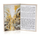 Waterdale Collection: Faux Leather Haggadah Booklet Painted By Batya