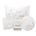 Waterdale Collection: Faux Leather Pesach Set - Leaf