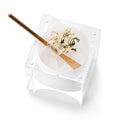 Waterdale Collection: Lucite Honey Dish - Bee Handle