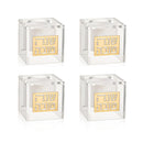 Waterdale Collection: Lucite Honey Dish (Set of 4) - Personal Suspended