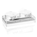 Waterdale Collection: Lucite Honey & Salt Dish