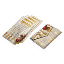 Waterdale Collection: Leather Pouch Simanim (Set of 4) - Pomegranate