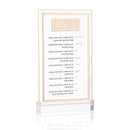 Waterdale Collection: Lucite Simanim Card - Classic 2.0