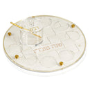 Waterdale Collection: Lucite Simanim Tray - Woven