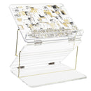 Waterdale Collection: Lucite Tabletop Shtender Kosel Painted by Yosefa