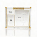 Waterdale Collection: Lucite Pesach Shiurim Card - Classic 2.0