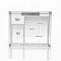 Waterdale Collection: Lucite Pesach Shiurim Card - Classic 2.0