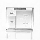 Waterdale Collection: Lucite Pesach Shiurim Card - Classic 2.0