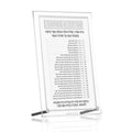 Waterdale Collection: Lucite Sefiras Ha'Omer Tabletop - Classic 2.0