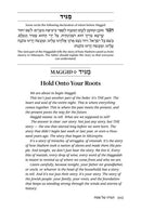 A Most Meaningful Seder