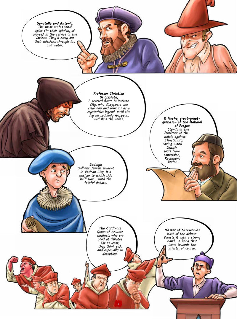 Jewish Valor Series: Hunted By The Vatican - Comics