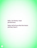 I Have Perseverance