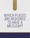 Hilchos Mezuzah