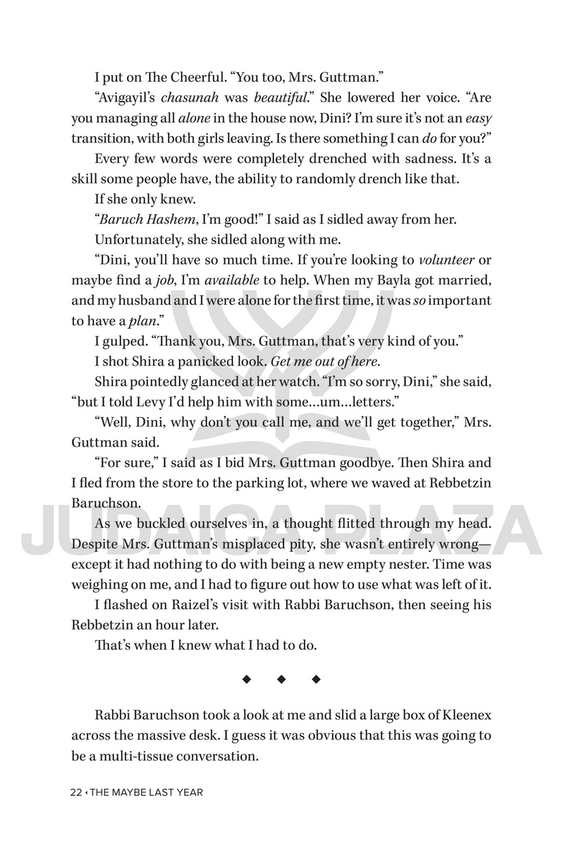 The Maybe Last Year - A Novel