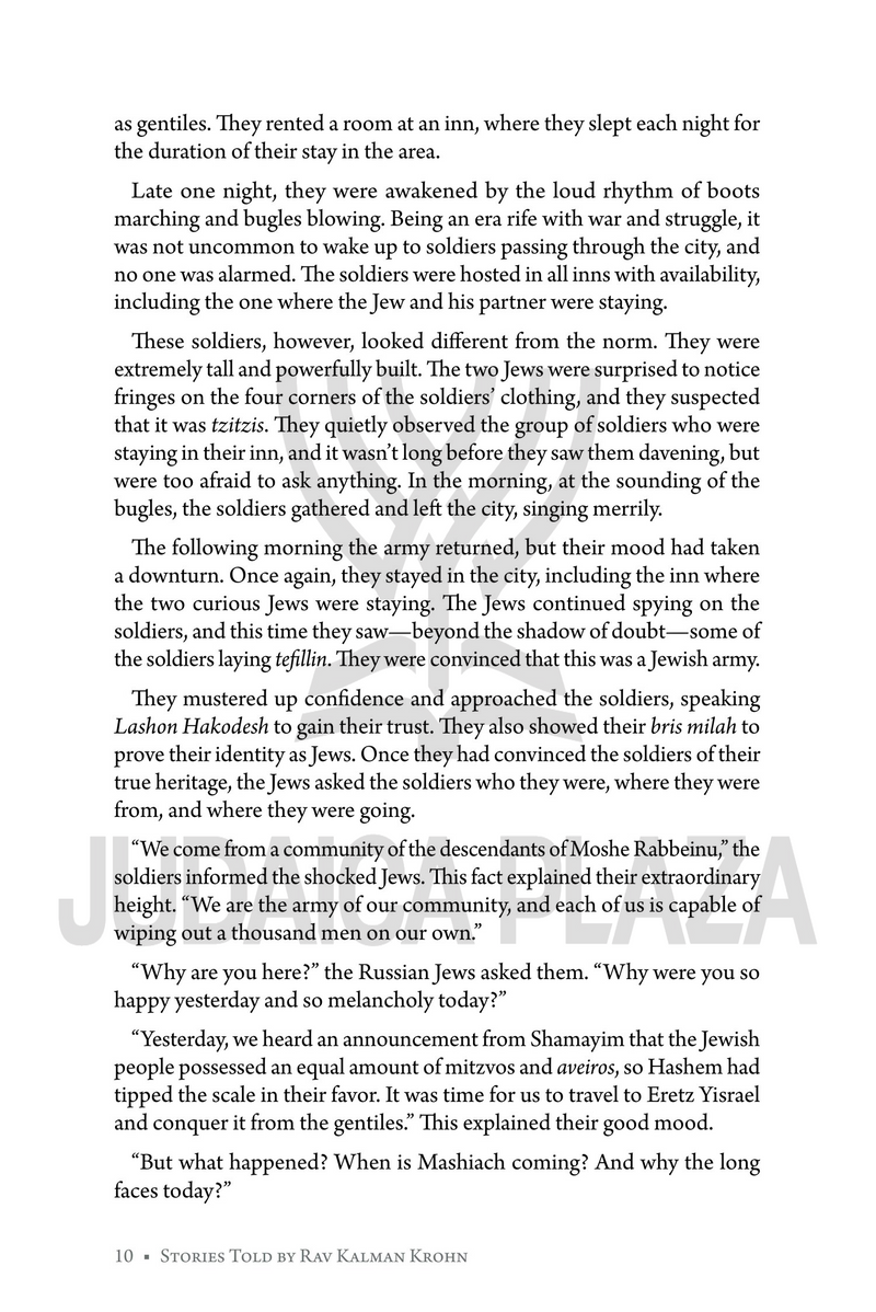 Stories Told By Rav Kalman Krohn - Volume 4