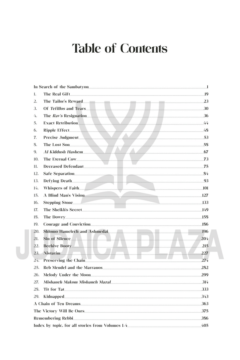 Stories Told By Rav Kalman Krohn - Volume 4