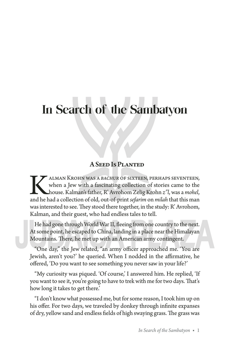 Stories Told By Rav Kalman Krohn - Volume 4