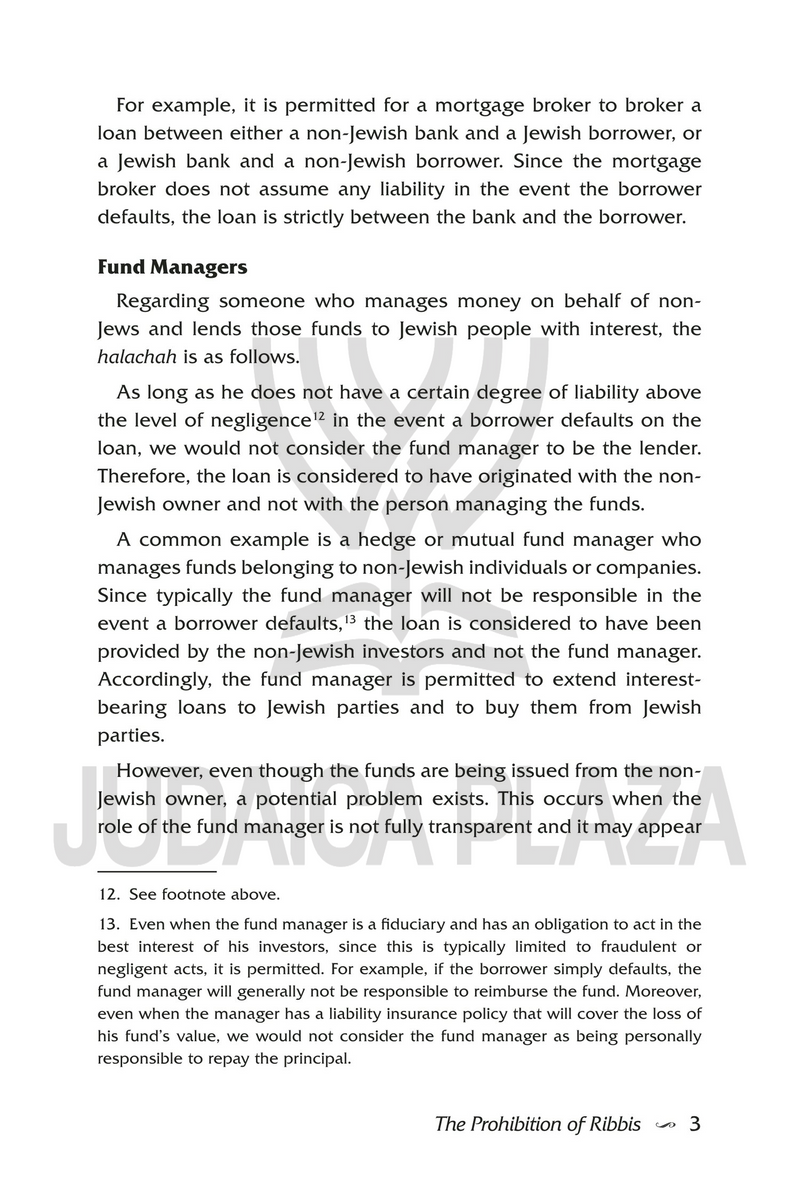 Ribbis in the Business World