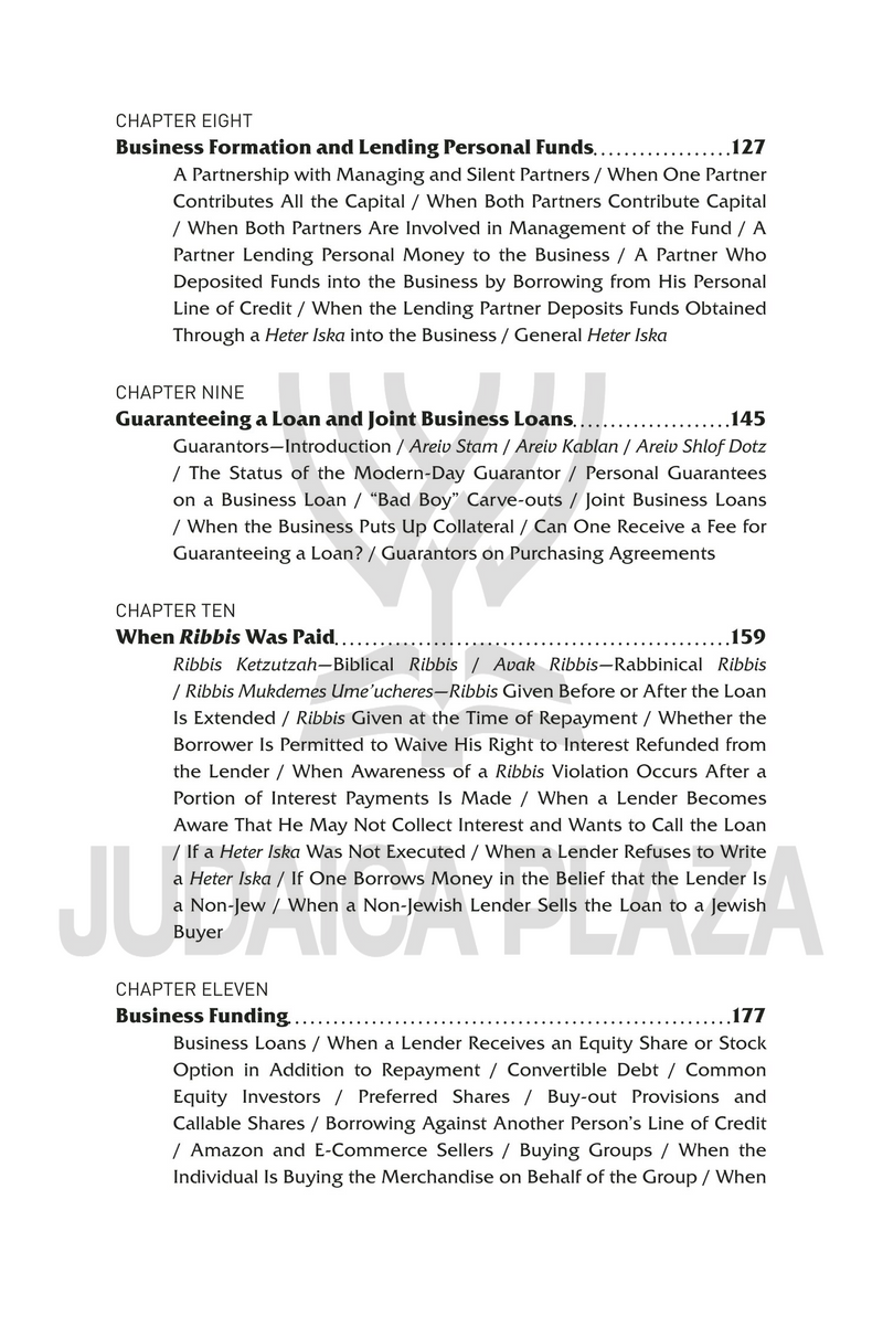 Ribbis in the Business World