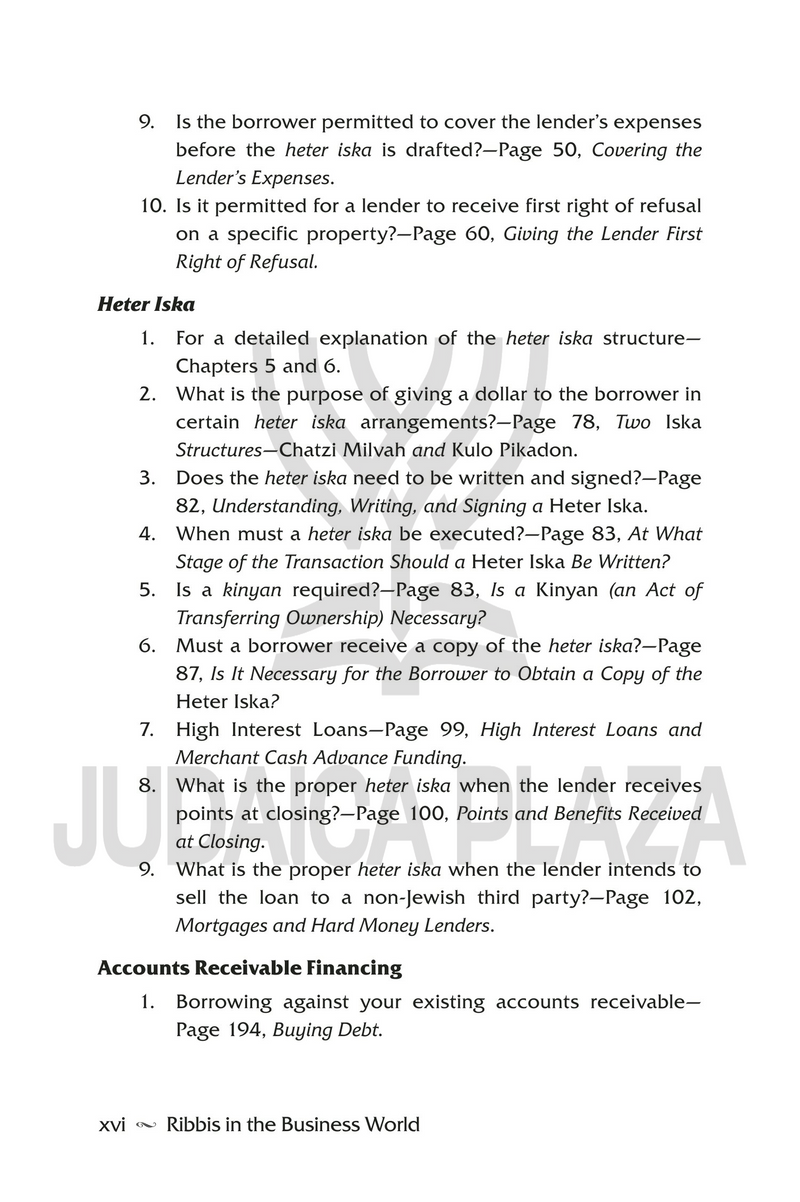 Ribbis in the Business World