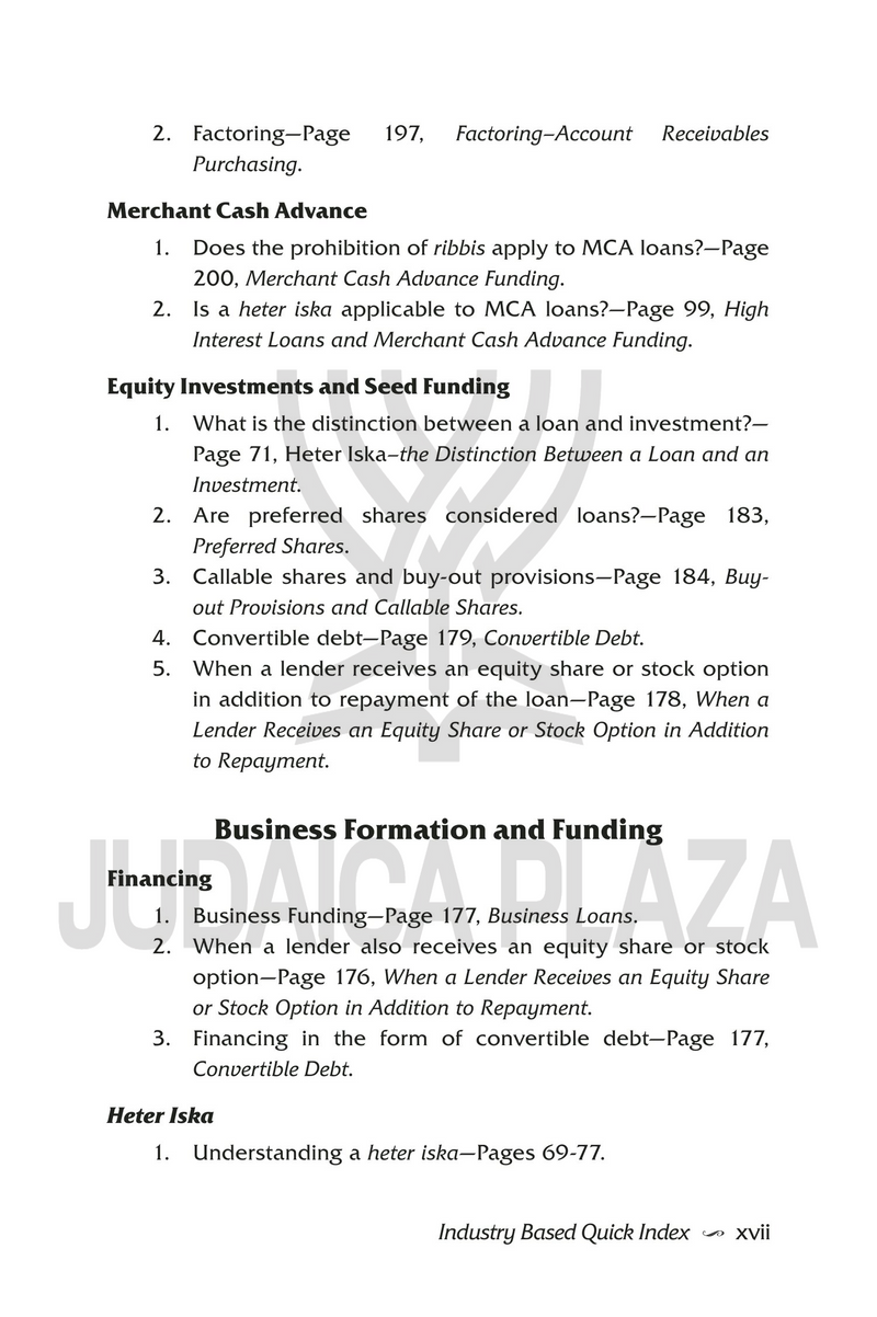 Ribbis in the Business World