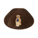 iKippah - Corduroy Grandpa Bear Yarmulke