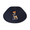 iKippah - Denim Dov Bear Scooter Yarmulke