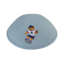 iKippah - Denim Dov Bear Soccer Yarmulke