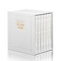 Schottenstein Interlinear Zemiros Shabbos: Faux Leather with Hardcover Case (Set of 6)