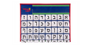 Table Top Aleph-Beis Chart