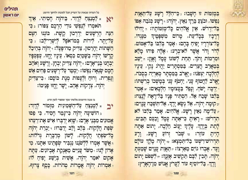 Tov Lehodos: Assorted Prayers with Tehillim & Perek Shirah - Classic Design