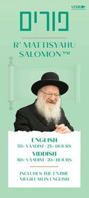 R' Mattisyahu Salomon: Purim (USB)