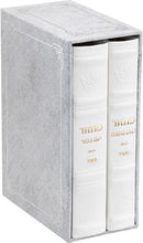 Artscroll Hebrew-English Machzor: 2 Volume Set (Rosh Hashanah & Yom Kippur) Mid Size - Faux Leather