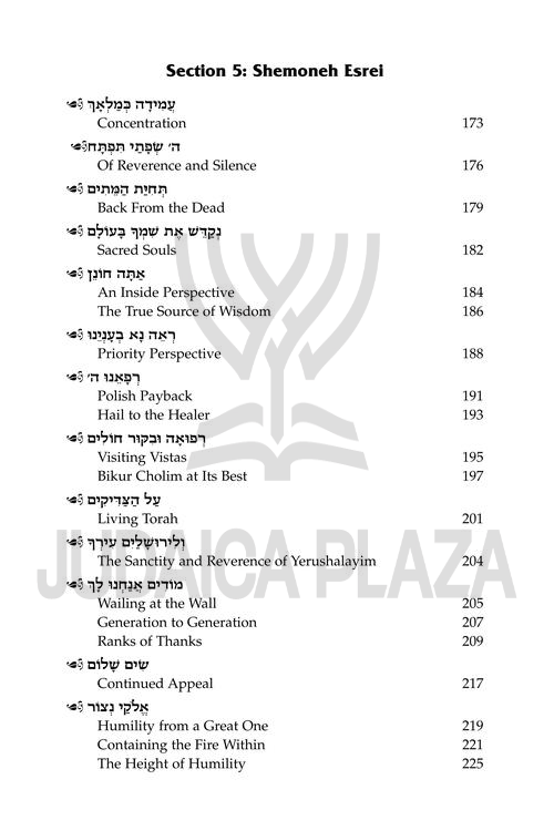 The Maggid on Tefillah