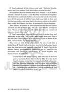 The Maggid on Tefillah