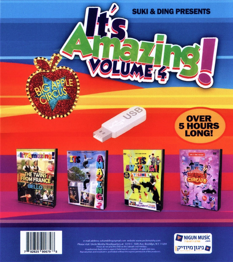 It's Amazing DVD Collection - Volumes 1-4 (USB)