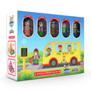 Mitzvah Kinder: School Bus Block Set (10 Pcs)