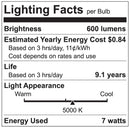 Luxrite: Shabbos Lamp Replacement Bulb