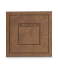 Rosh Hashanah Simanim Booklet: Shanah Tova Modern Design - Faux Leather