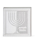 Chanukah Candle Lighting: Lehodos Ulehalel - Faux Leather