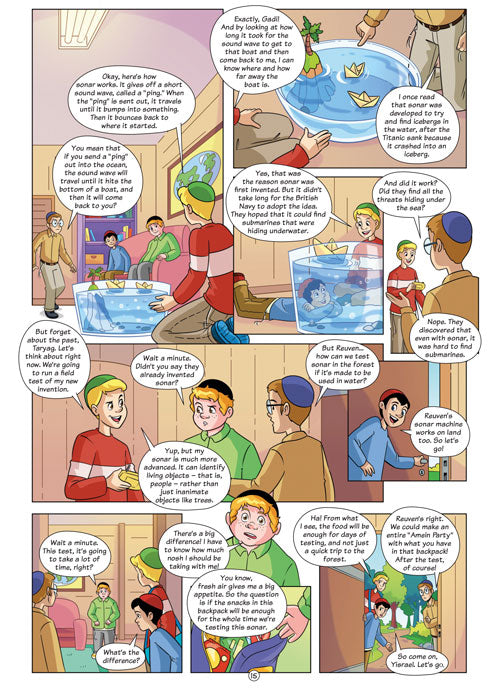 The Taryag Kids and the Underwater Adventure - Comics